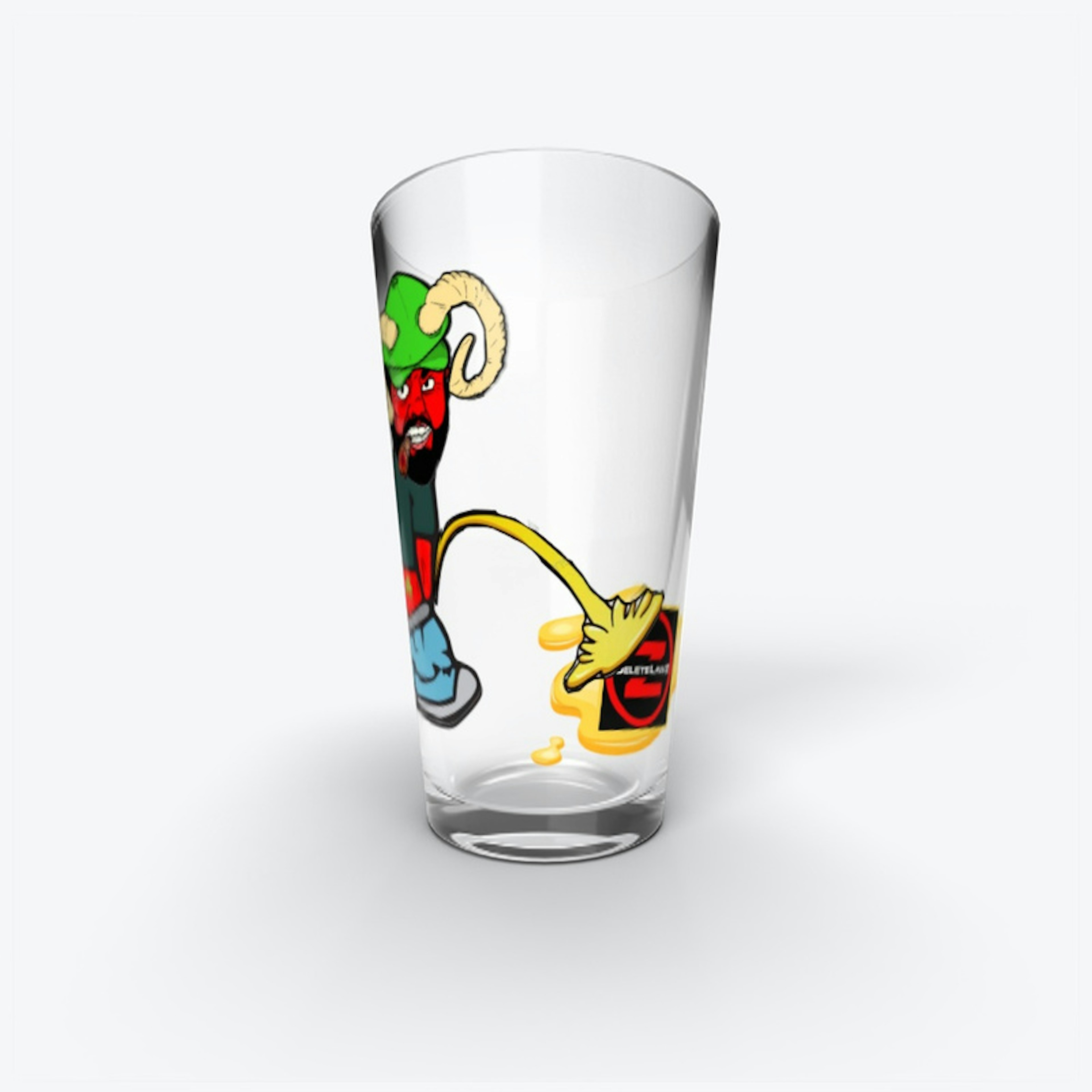 Pee Pint Glass